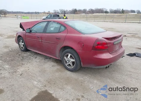2004 Pontiac Grand Prix Gt1 from USA, damaged, VIN 2G2WP522341324642